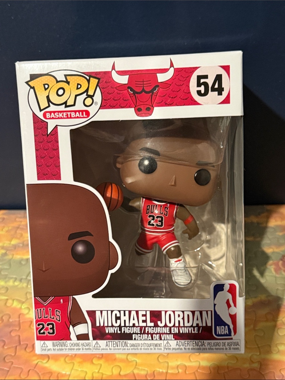 Funko Pop #54 a Michael Jordan - Chicago Bulls Jersey